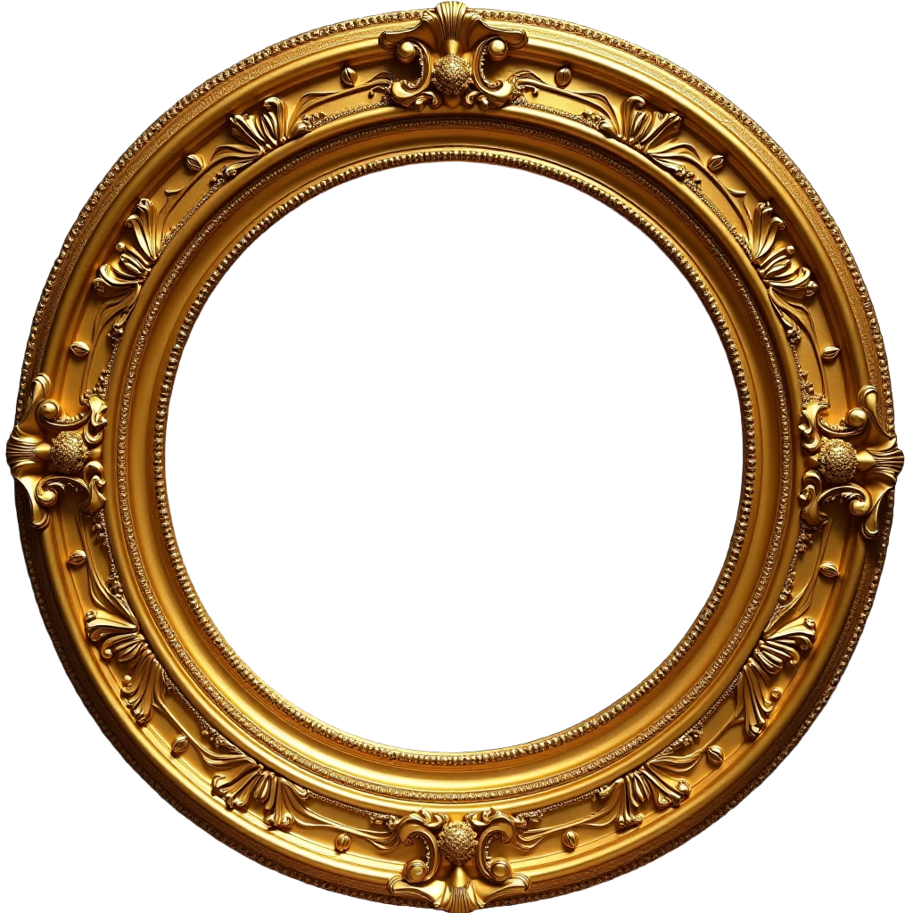 Ornate Gold Picture Frame